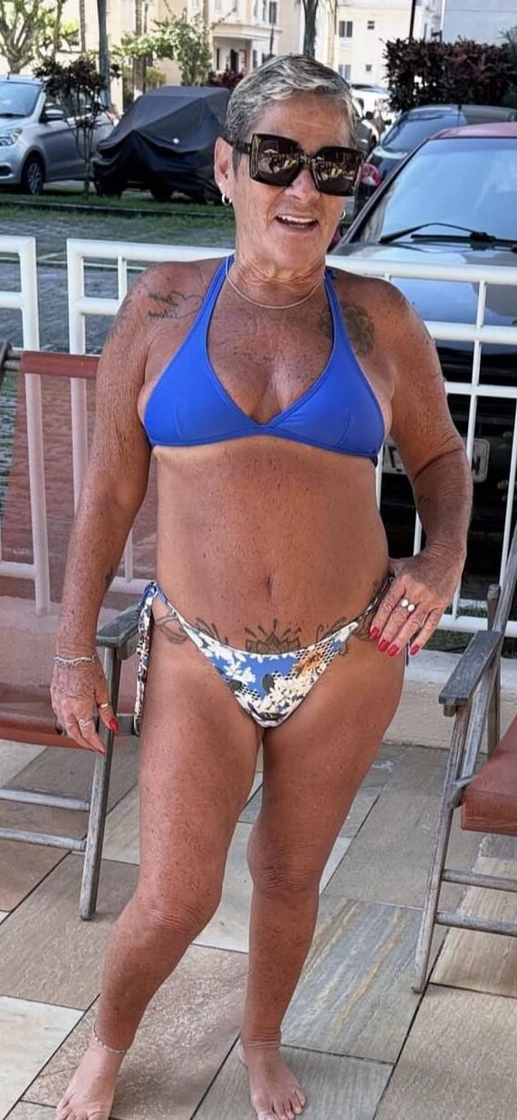 Latina Bikini Granny