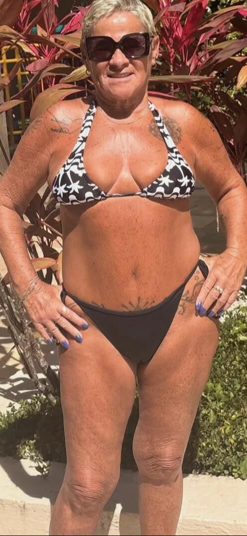 Latina Bikini Granny