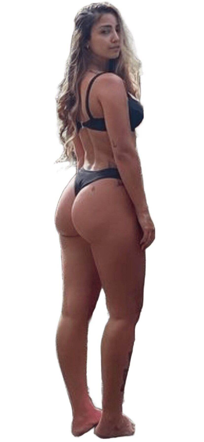 Latina Cute Big Butt Stickers 