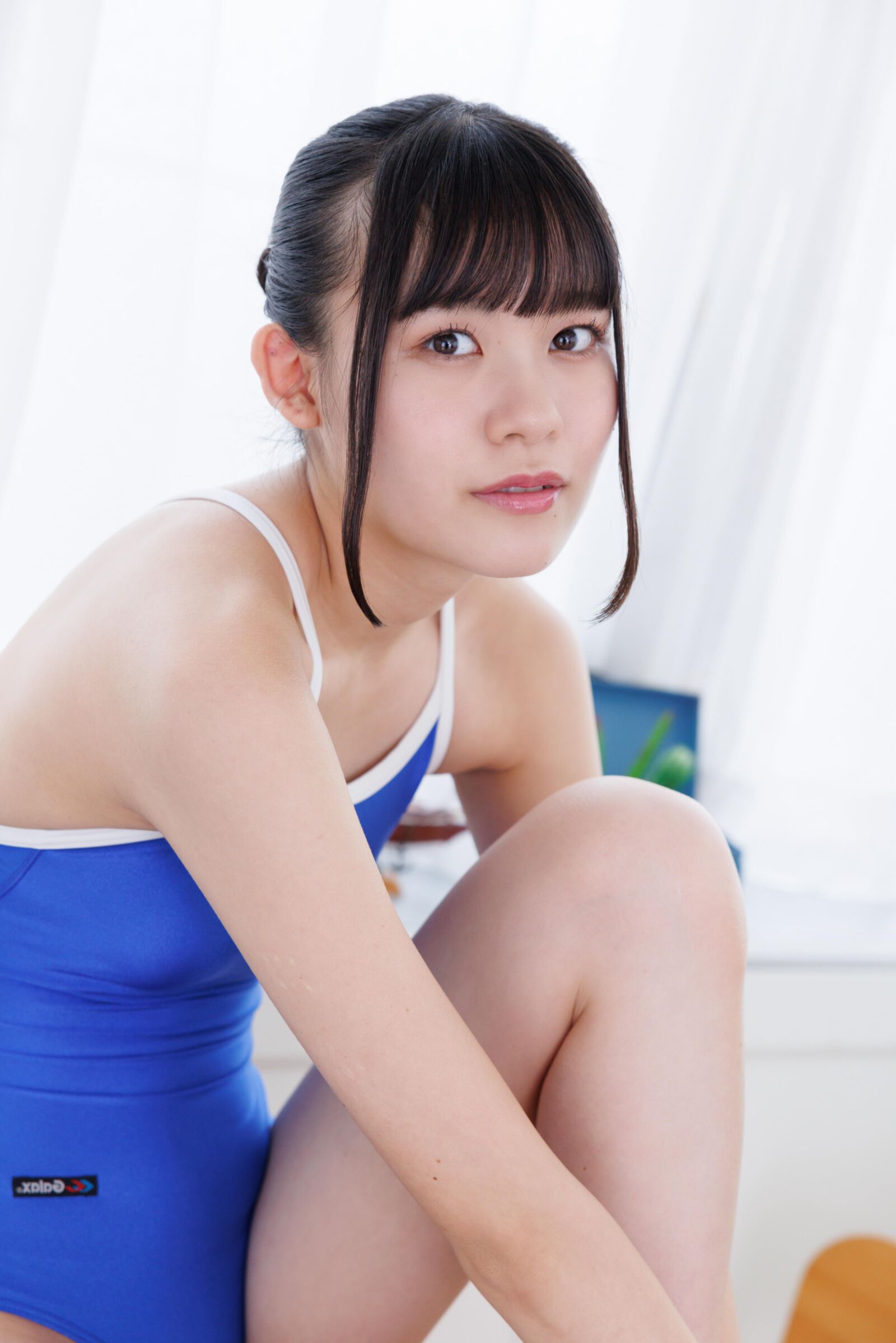 Japanese Beauties Rima O Blue Swimsuit