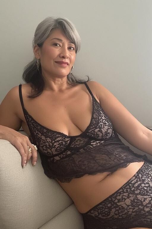 Asian Moms in Lingerie
