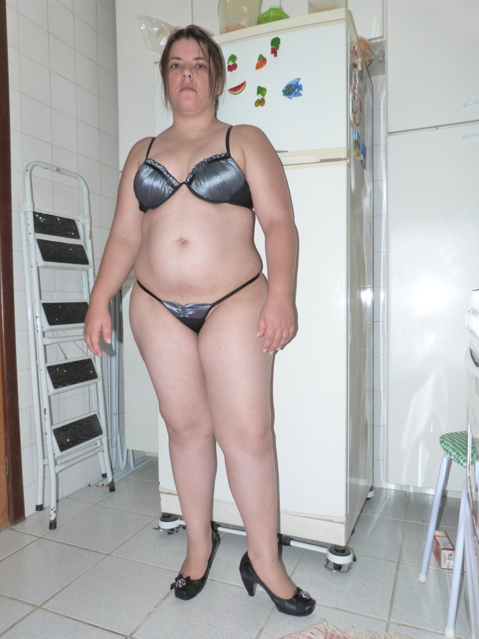 Bbw piel clara latina milf