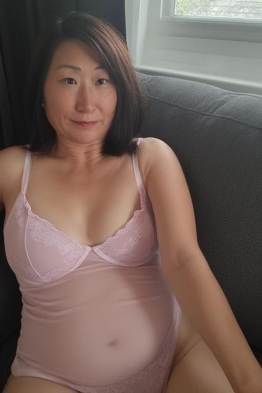 Asian Moms in Lingerie