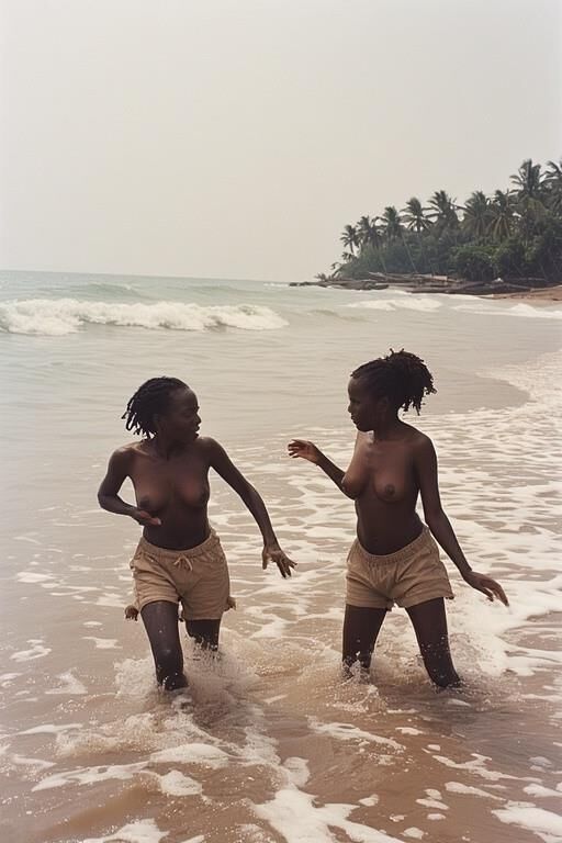 Untaken photos of African whores (reimagined by AI) 