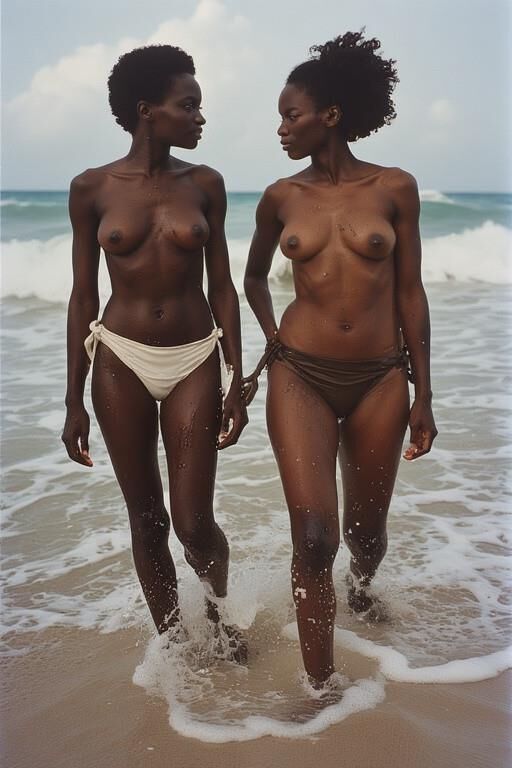 Untaken photos of African whores (reimagined by AI) 