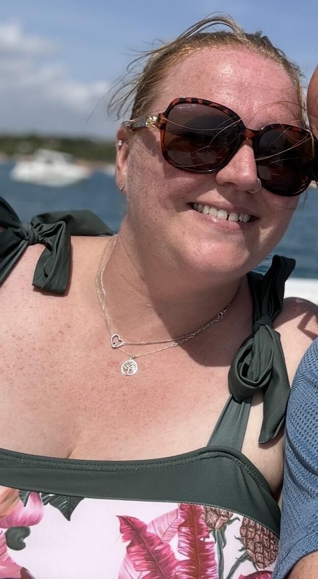Wife. Face and hints of more. 