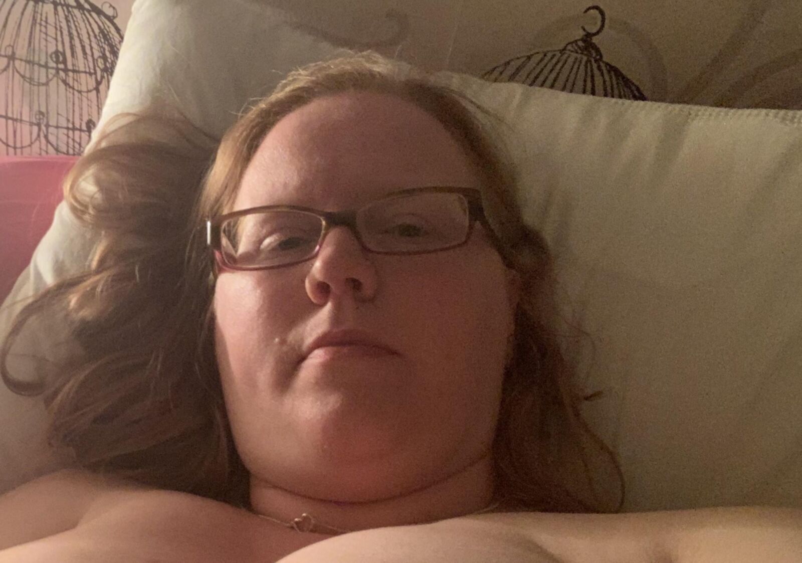 Wife. Face and hints of more. 