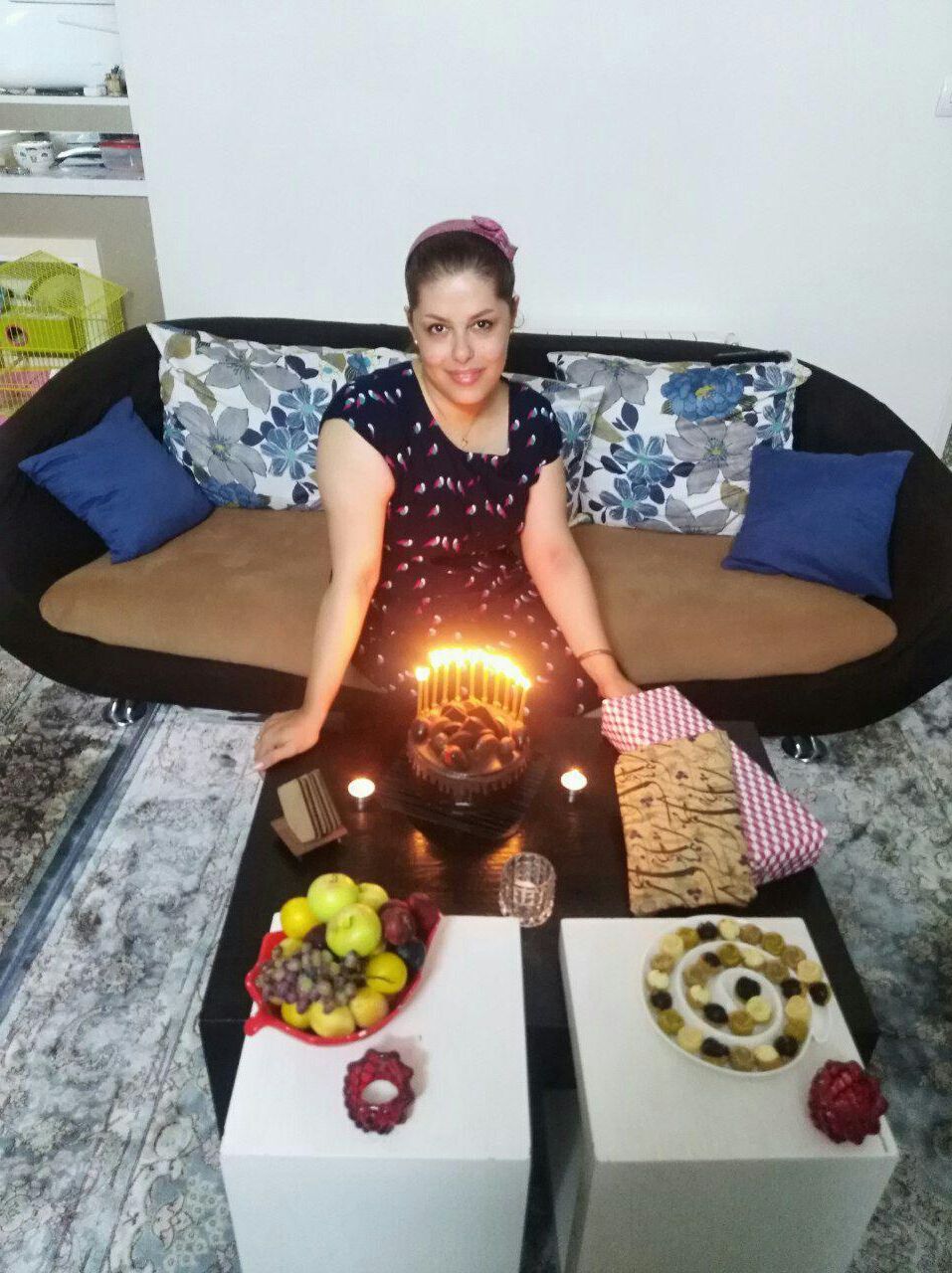 Attraktive iranische Frau