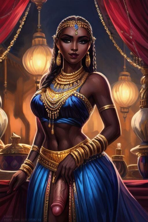 African American Odaliska TRANS