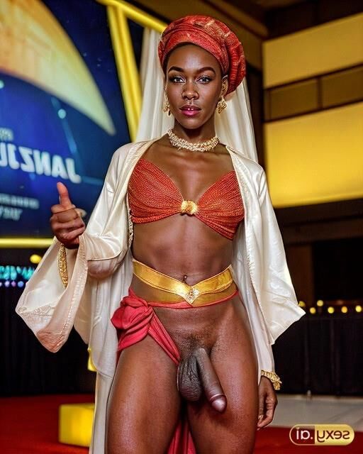 African glamour blouse TRANS