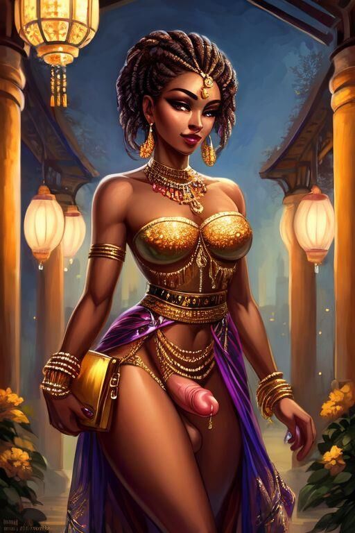 African American Odaliska TRANS