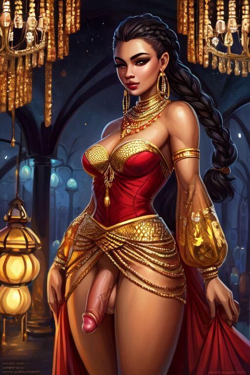 African American Odaliska TRANS