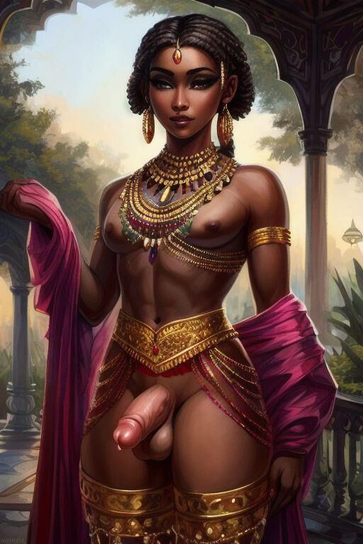 African American Odaliska TRANS