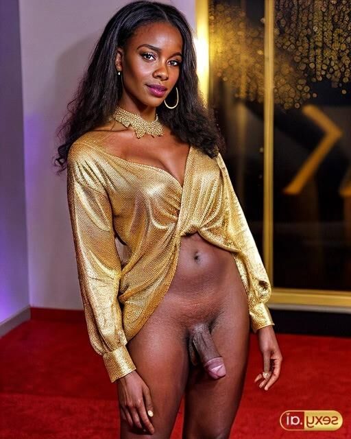 African glamour blouse TRANS