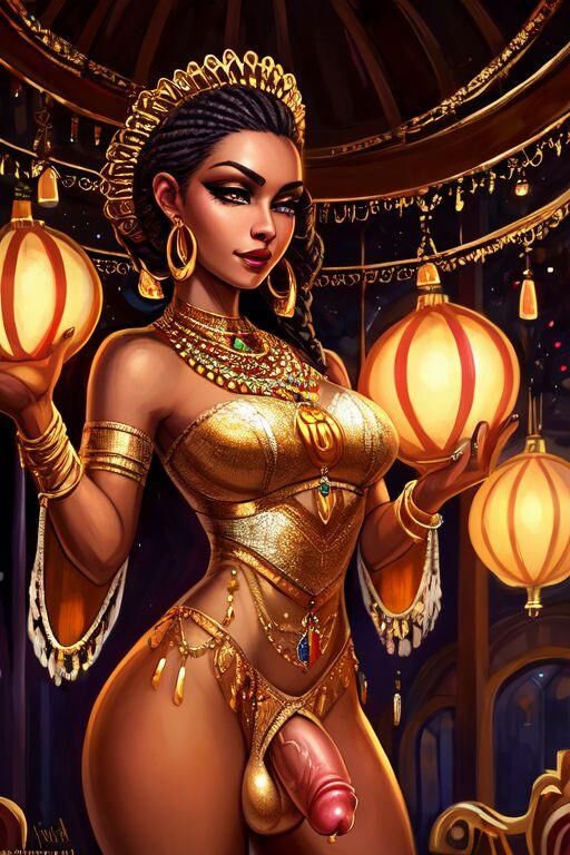 African American Odaliska TRANS
