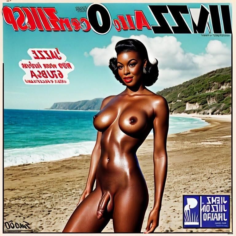African beach poster s Trans