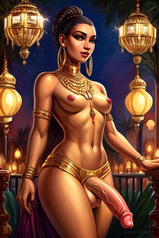 African American Odaliska TRANS