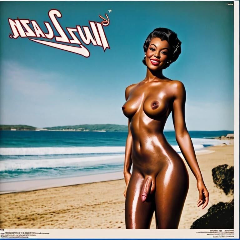 African beach poster s Trans