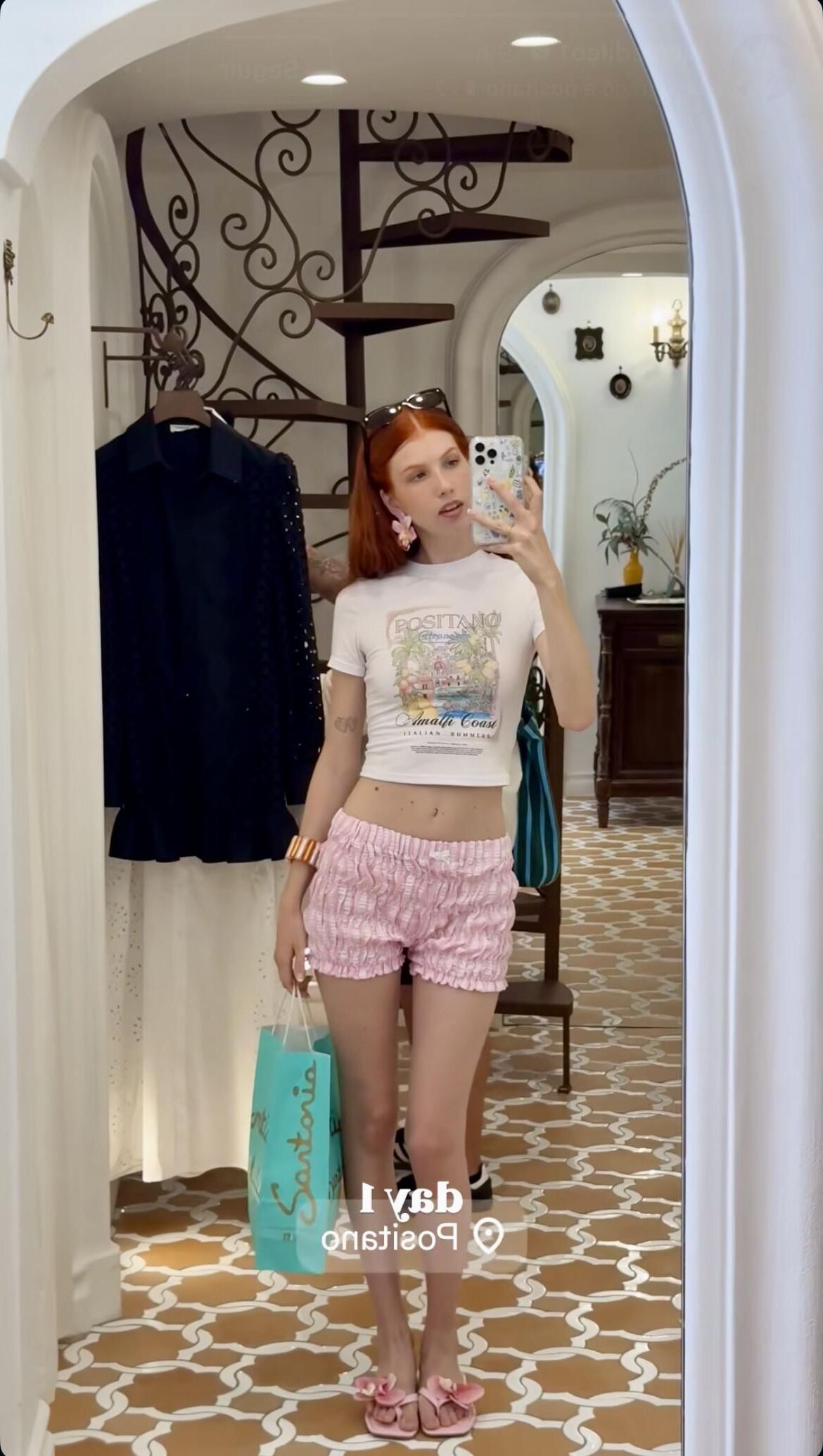 Cute ginger actress and model shows her more kinky side