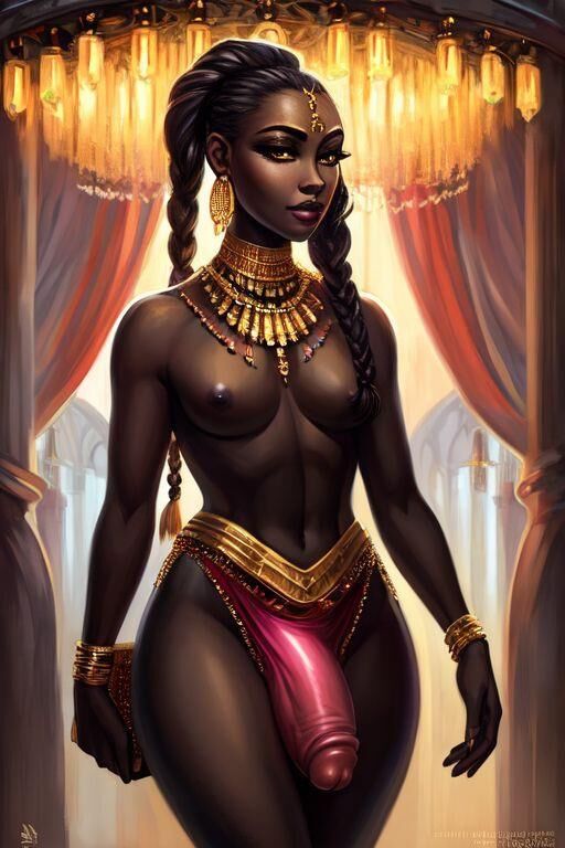African American Odaliska TRANS