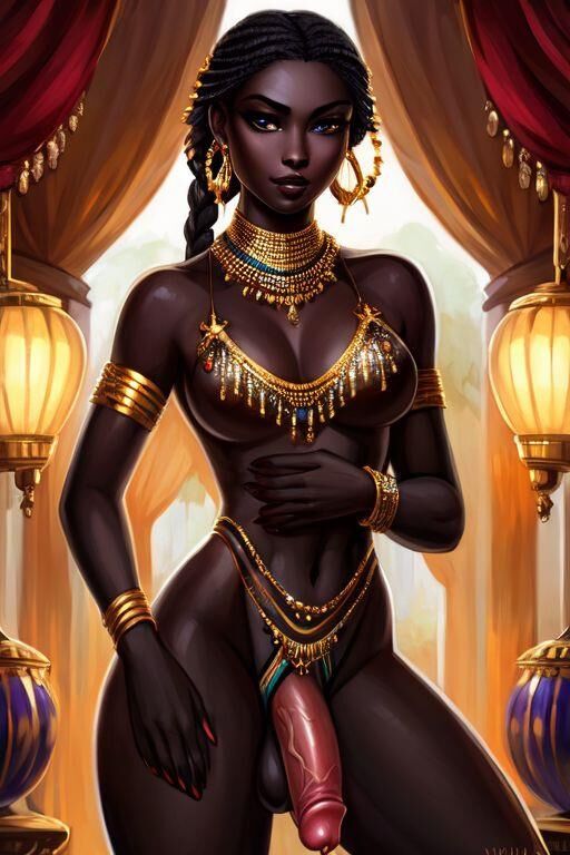African American Odaliska TRANS