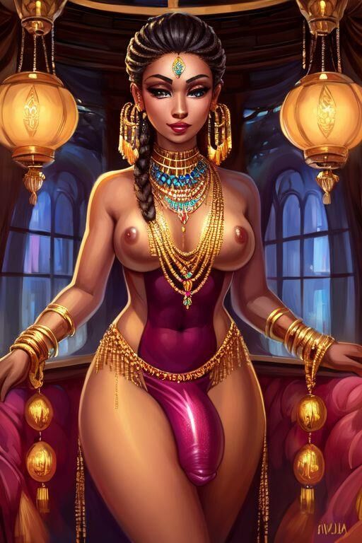 African American Odaliska TRANS