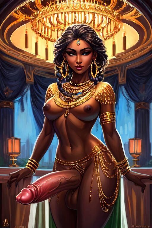 African American Odaliska TRANS