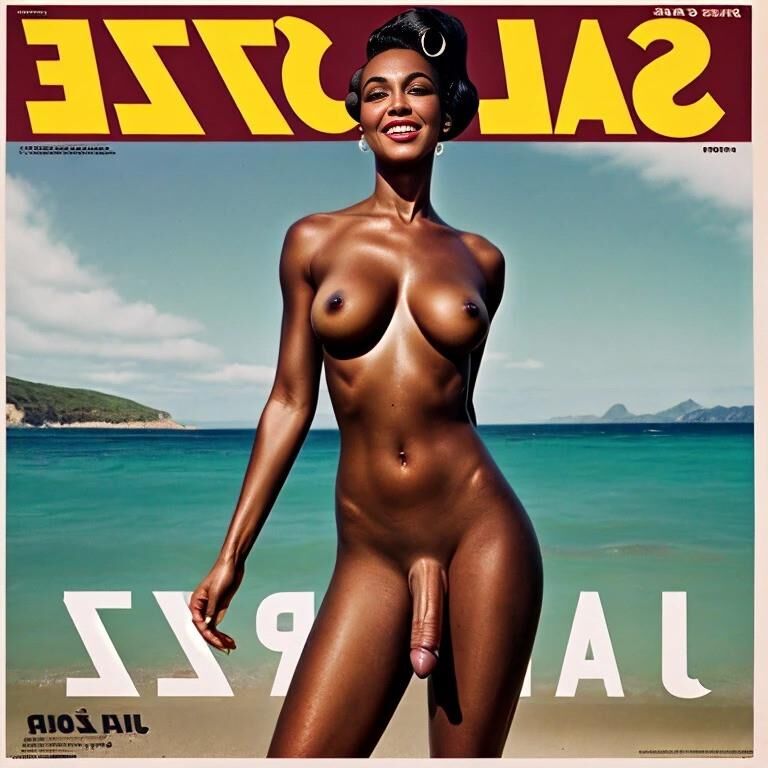 African beach poster s Trans