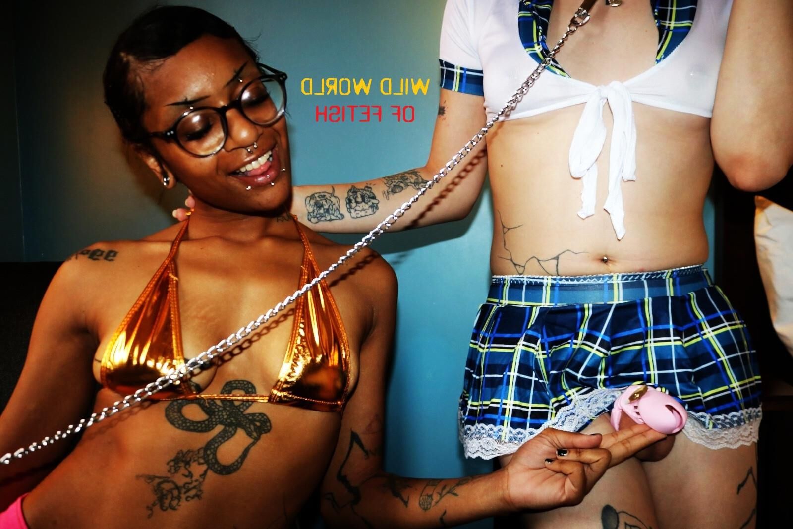 Gurl locked by her Girlfriend