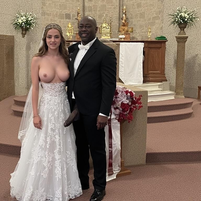 Diversão no dia do casamento (AI)