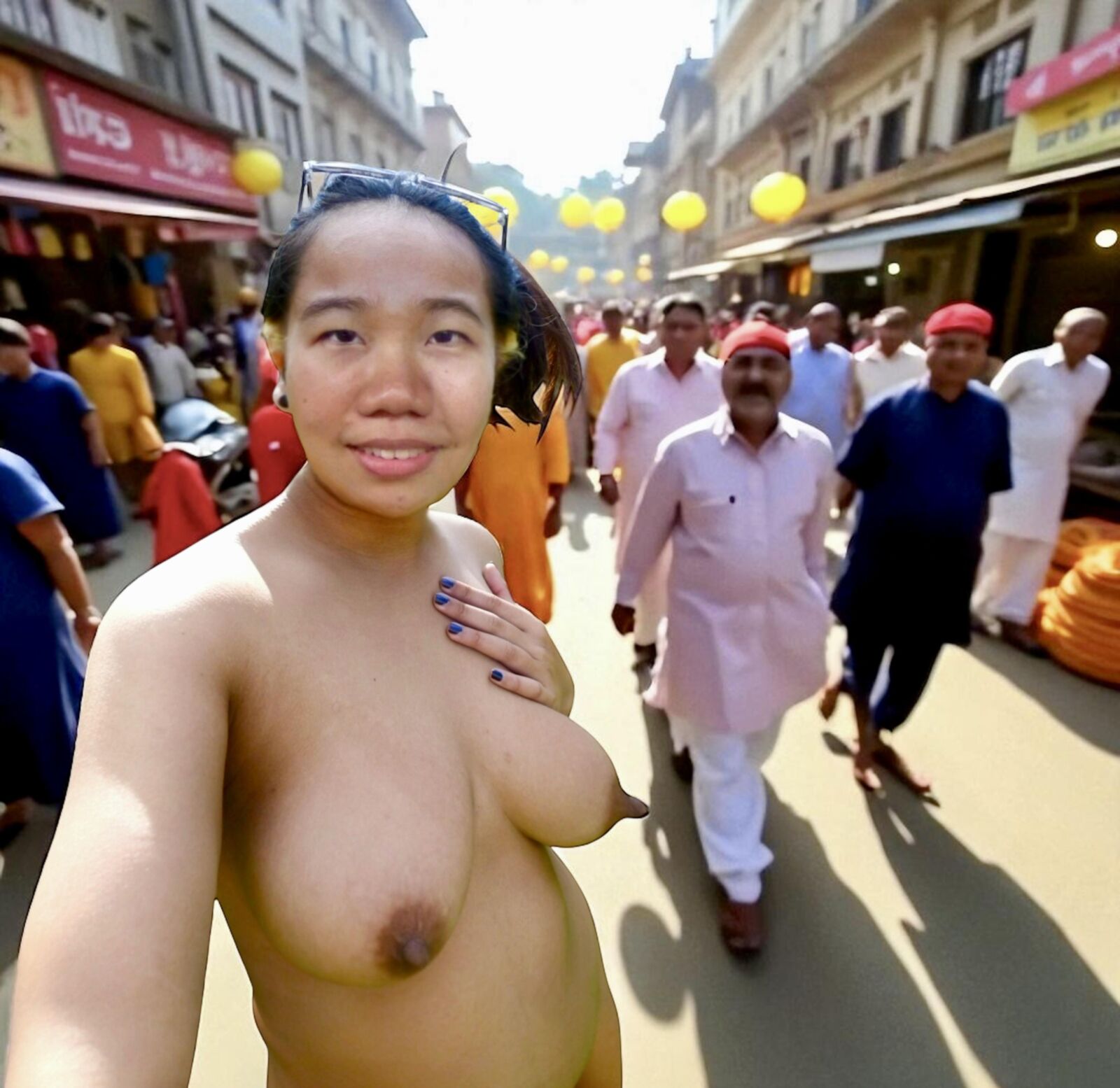インドでは晴れた天気があります