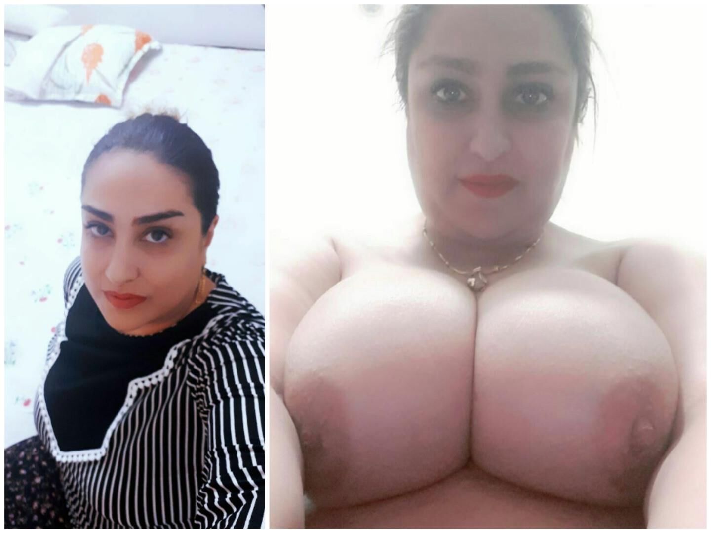 chubby iranian wife