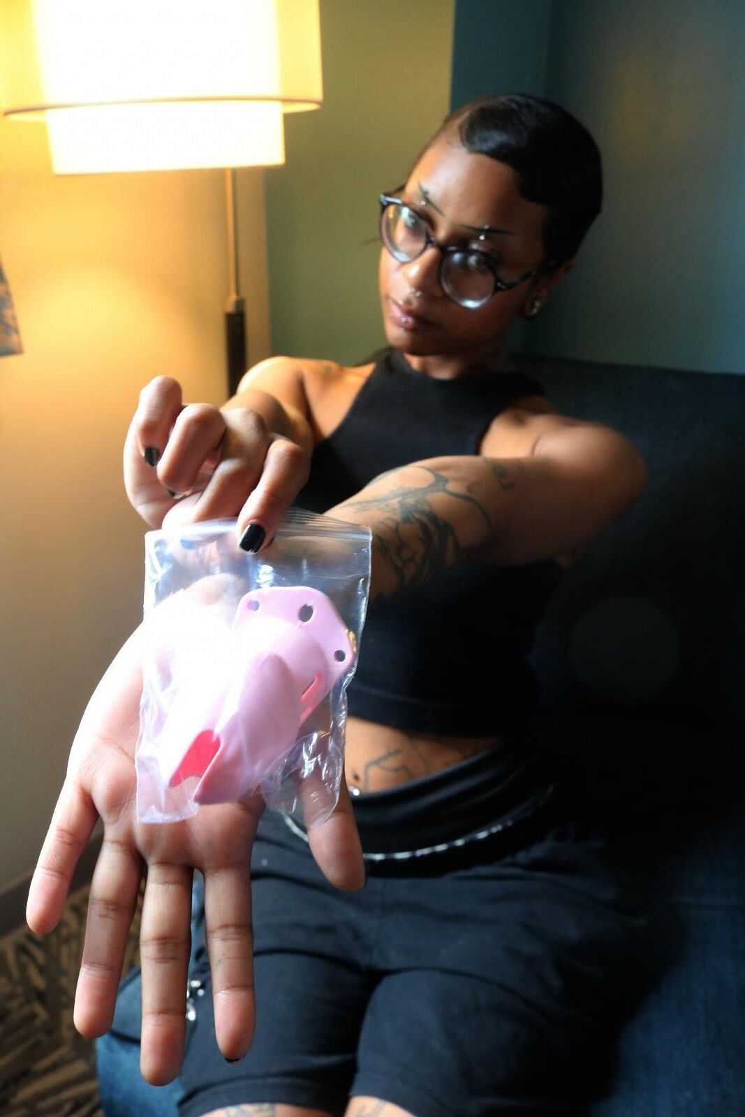 Gurl locked by her Girlfriend