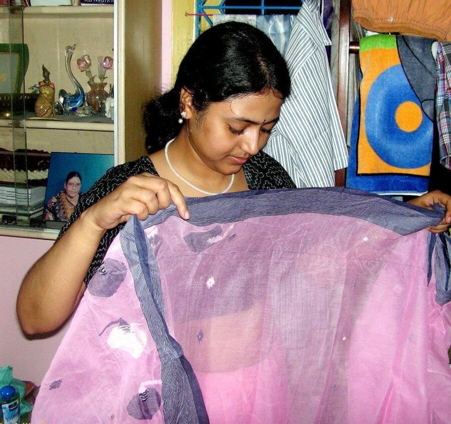 Saree vestiu esposa desi