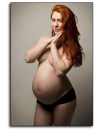 妊娠中の赤毛