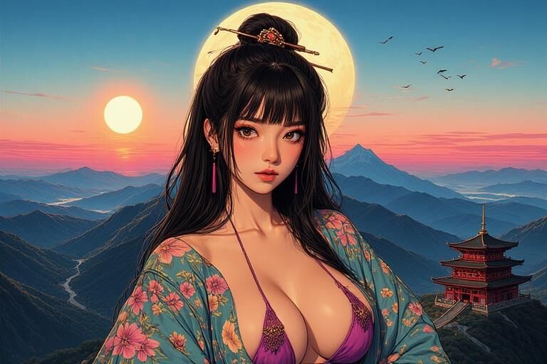 Ai Sexy Babes asiáticos Big Boobs