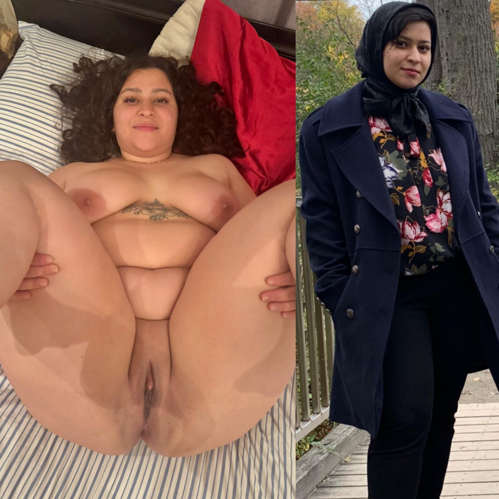 イランのペルシャのイスラム教徒ヒジャービの売春婦