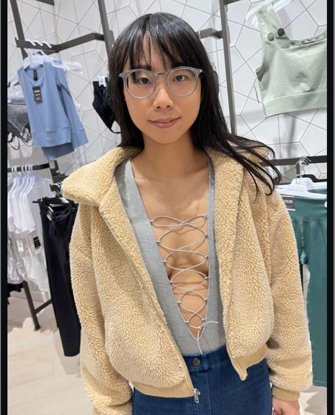 彼女の白い恋人との中国のオタク