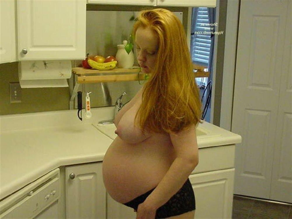 妊娠中の赤毛