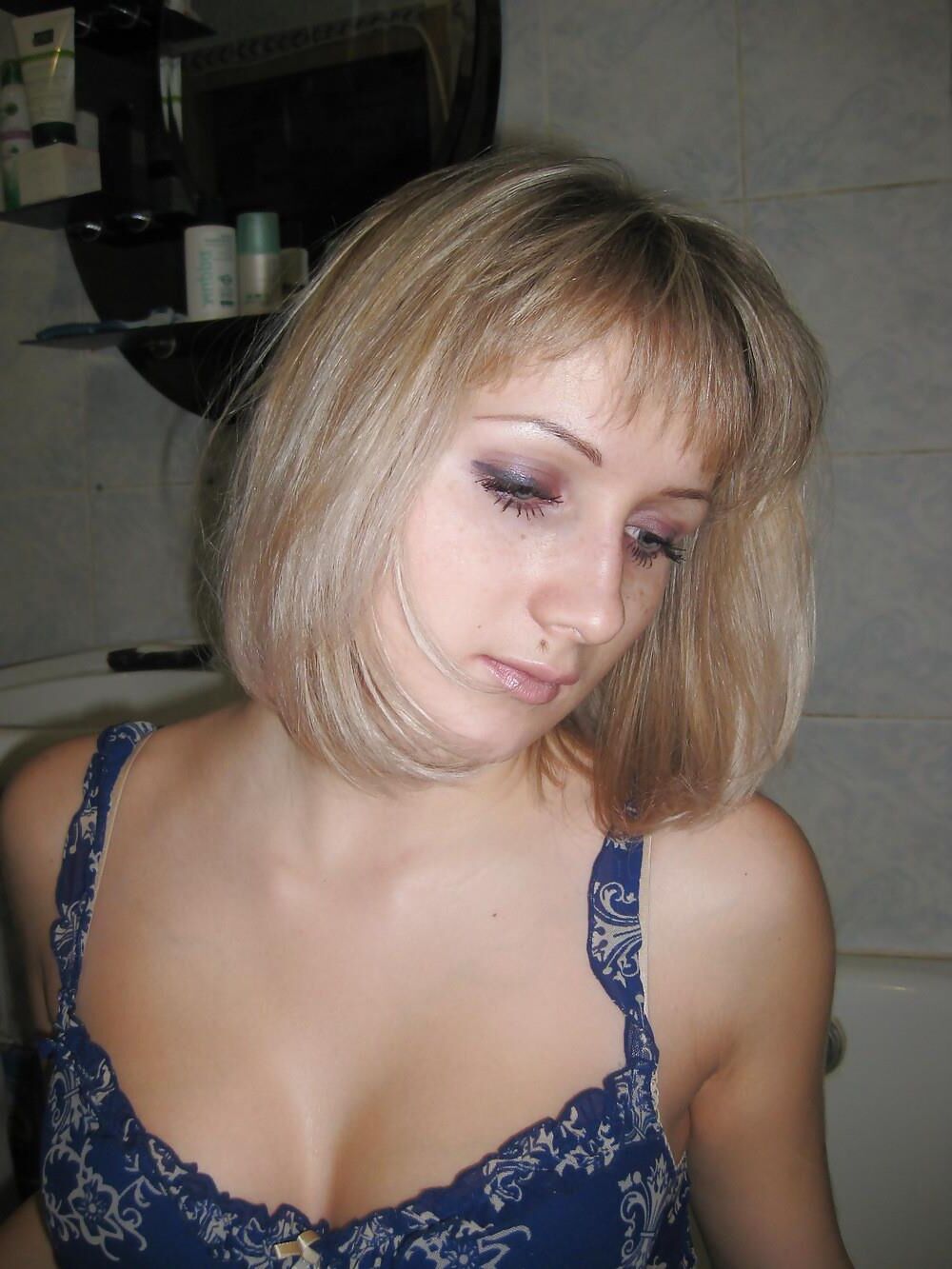 かわいいロシアのビーチ女