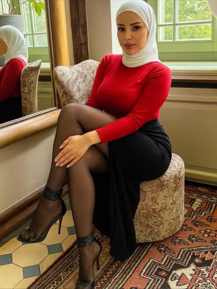 Hijab Veiled feet saying come to kiss me, fuck me, cum on me