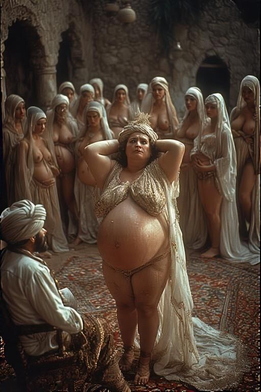 Checking on the future harem mothers