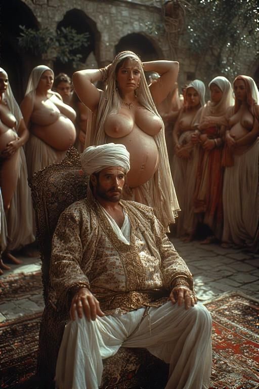 Checking on the future harem mothers