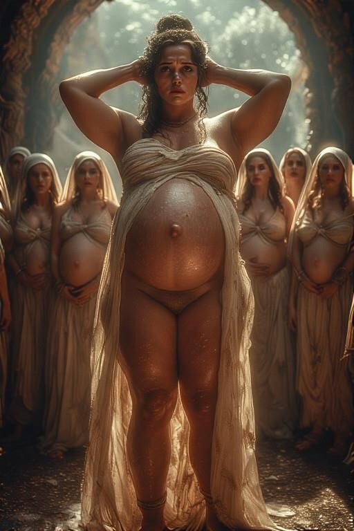 Checking on the future harem mothers